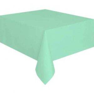 TOALHA DE MESA COMPACTA VERDE MENTA 1,37 X 2,74 M