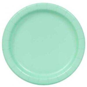 16 PRATOS 23 CM VERDE MENTA