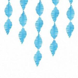 FRANJA DECORATIVA PAPEL 3 M AZUL CLARO