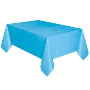 TOALHA DE MESA AZUL CLARO 1,37 X 2,74 M