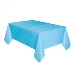 TOALHA DE MESA COMPACTA AZUL CLARO 1,37 X 2,74 M