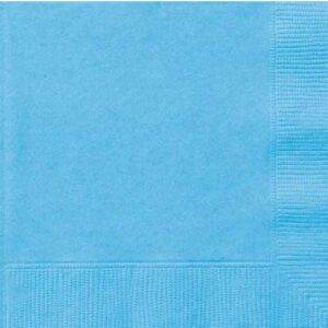 20 GUARDANAPOS 33 CM AZUL CLARO