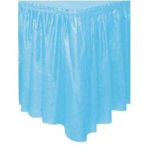 SAIA DE MESA AZUL CLARO 74 CM X 4,27 M