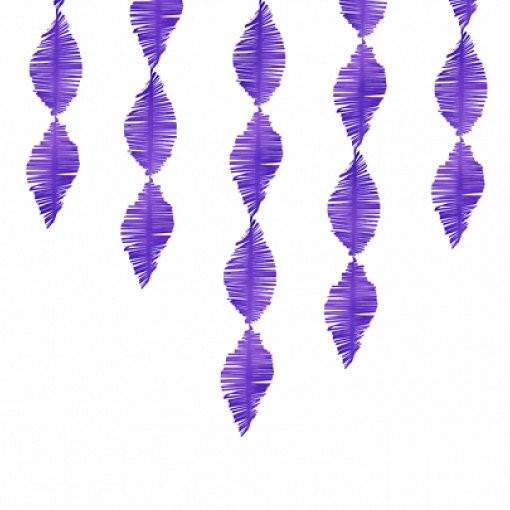FRANJA DECORATIVA PAPEL 3 M LILÁS