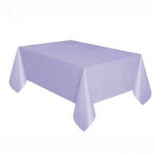 TOALHA DE MESA COMPACTA LILÁS 1,37 X 2,74 M