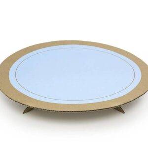 CAKE STAND 35X4,3 CM KRAFT