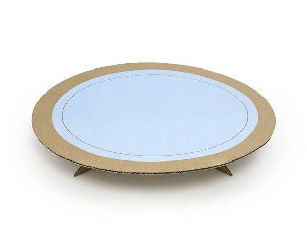 CAKE STAND 35X4,3 CM KRAFT