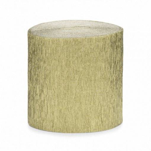4 FITAS CREPE 5 CM/10 M DOURADO