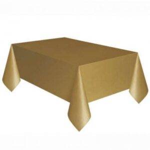TOALHA DE MESA DOURADO 1,37 X 2,74 M