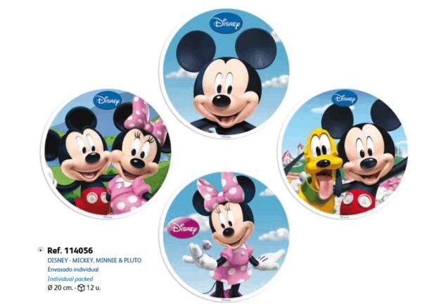 Hóstia Mickey e Amigos 20 cm 4 mod. cx.12
