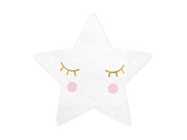 Guardanapos Estrelinha - Estrela, 16x16 cm