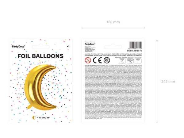 Lua balão de foil, 60 cm,