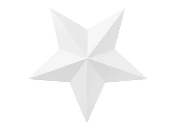 Estrelas Decorativas, Branco