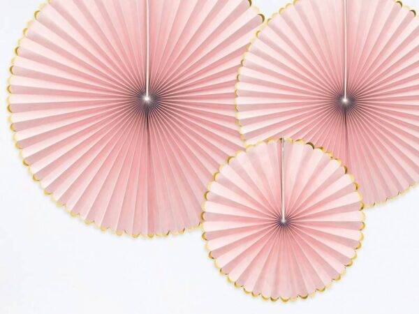 Rosetas decorativas Gostoso, rosa claro