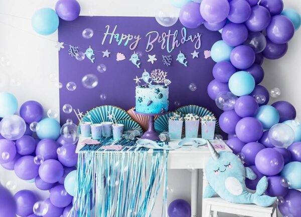 Rosetas Decorativas Gostosas, Azul Claro