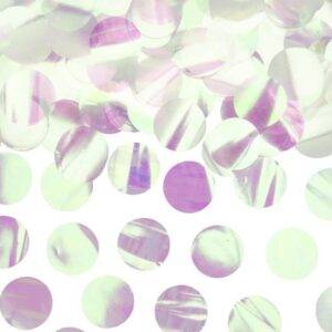 Círculos de confete, iridescentes, 15 g