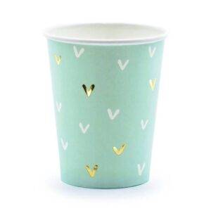 Copos de papel Cactus, mix, 220 ml