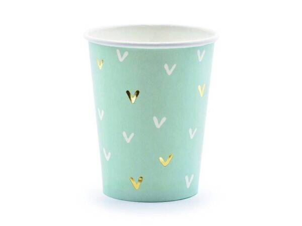 Copos de papel Cactus, mix, 220 ml