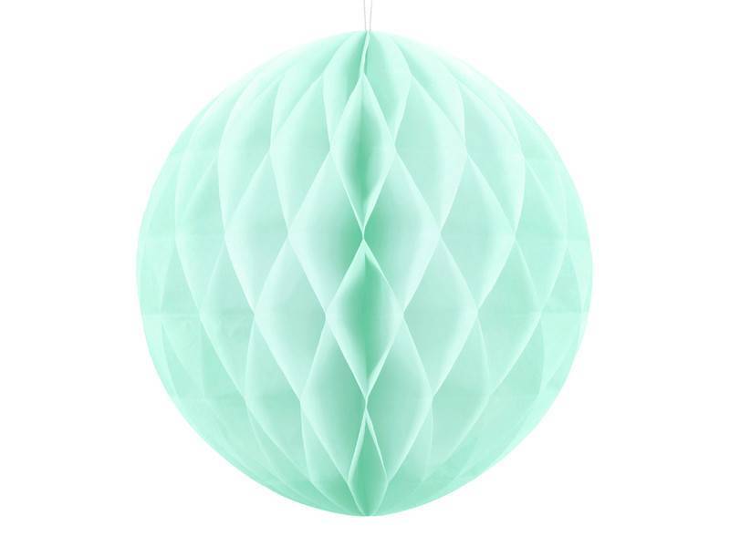 Bola de favo de mel, hortelã leve, 40 cm