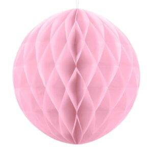 Bola de favo de mel, branca, 20 cm