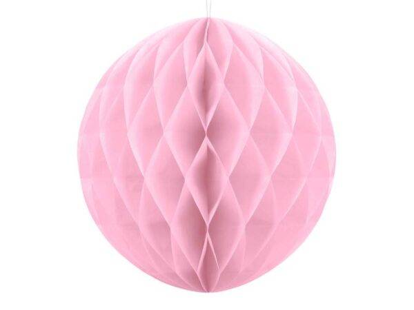 Bola de favo de mel, branca, 20 cm