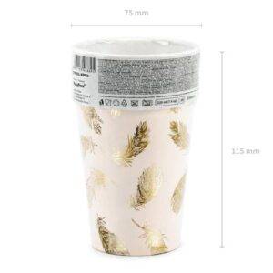 Copos de papel Lovely Swan, 220 ml