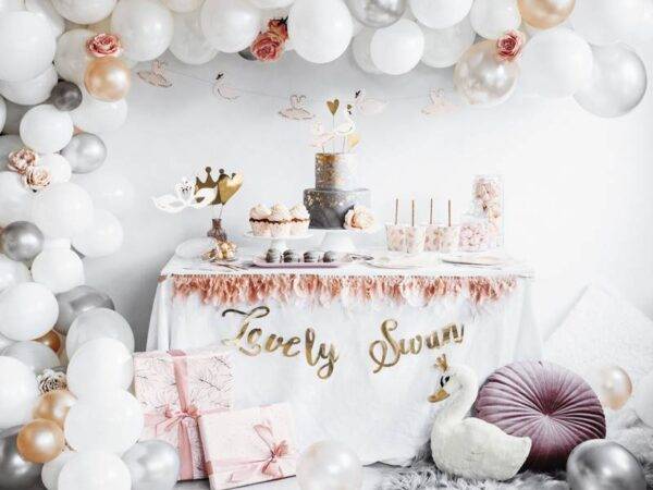 Copos de papel Lovely Swan, 220 ml