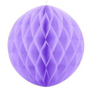 Bola de favo de mel, lilás, 20 cm
