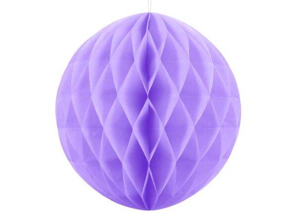 Bola de favo de mel, lilás, 20 cm