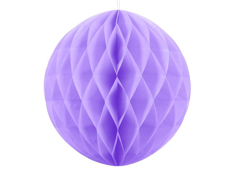 Bola de favo de mel, lilás, 20 cm