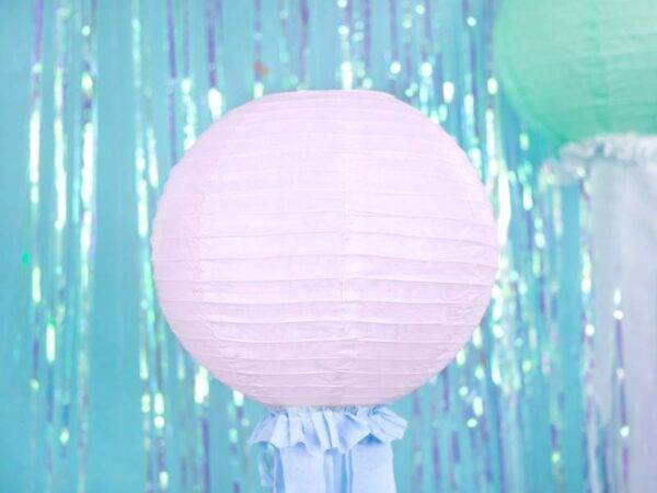 Lanterna de papel, azul tiffany, 35 cm