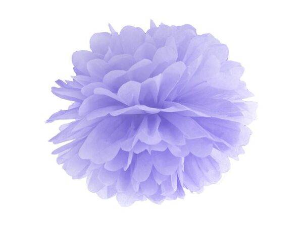 Tissue paper Pompom, azul claro enevoado, 25 cm