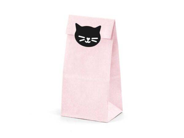 Sacos de lembranças Gato, 8x18x6 cm