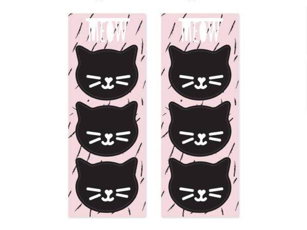 Sacos de lembranças Gato, 8x18x6 cm