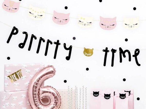 Banner Cat - Tempo Parrrty, 12x130 cm