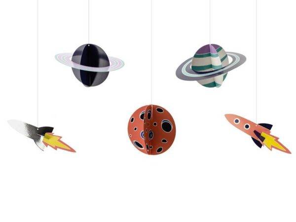 Espaço: decoração suspensa