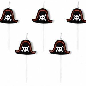 Velas de aniversário Festa dos Piratas, 2 cm