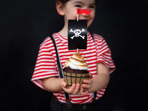 Cupcake kit Pirates Party