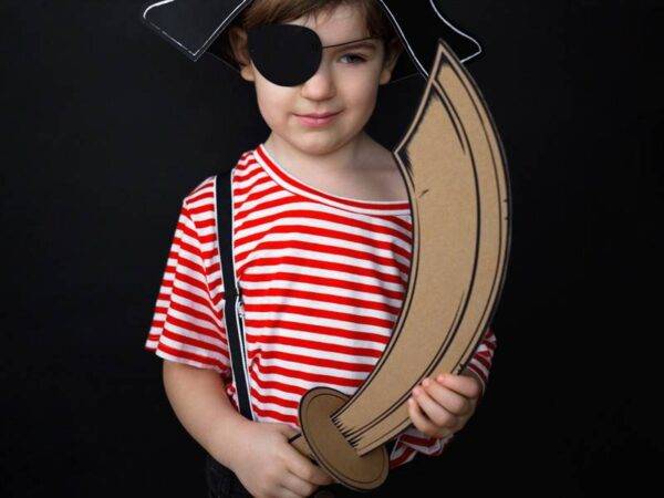 Espada Festa dos Piratas 8,5 x 44,5 cm
