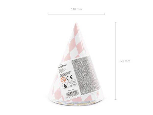 Chapéus de festa Gostoso, mix, 16 cm