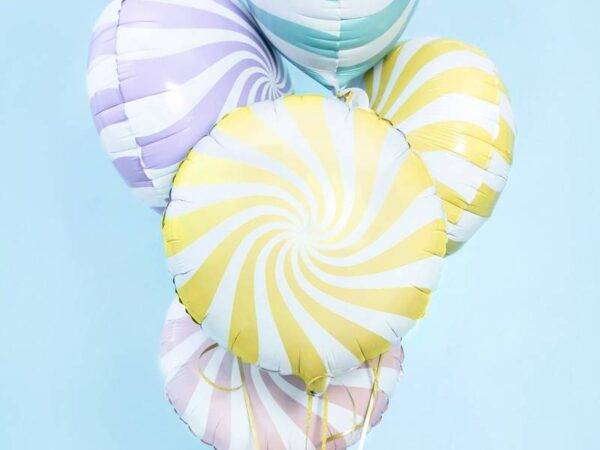 Balão de foil 35 cm, menta