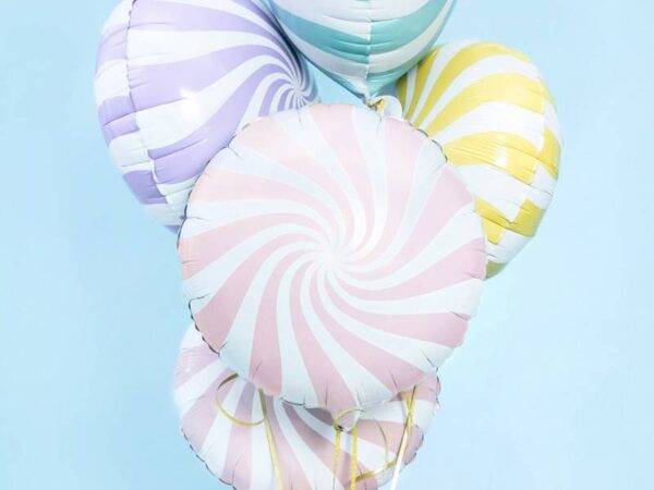 Balão de foil 35 cm, Amarelo