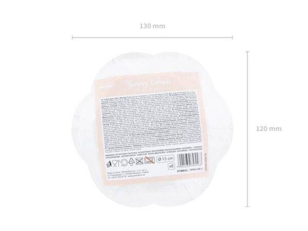 Pratos Yummy - Hello Gorgeous, rosa claro, 13 cm