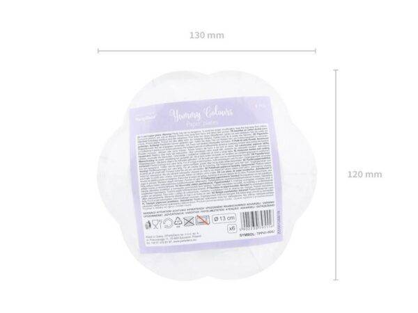 Pratos Yummy - Hello Gorgeous, rosa claro, 13 cm