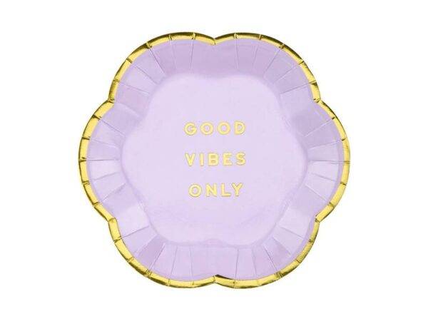 Pratos Yummy - Hello Gorgeous, rosa claro, 13 cm