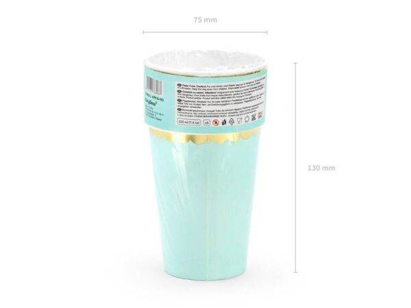Copos, hortelã, 220 ml