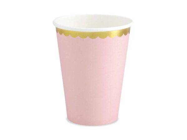Copos, rosa claro, 220 ml