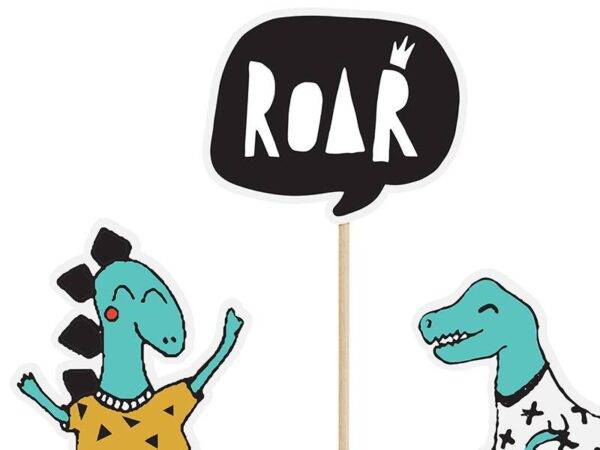 Dinossauros Toppers, 15,5-20 cm