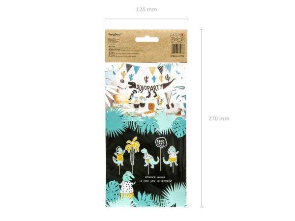 Dinossauros Toppers, 15,5-20 cm