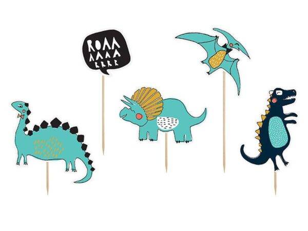 Dinossauros Toppers, 10,5-20 cm